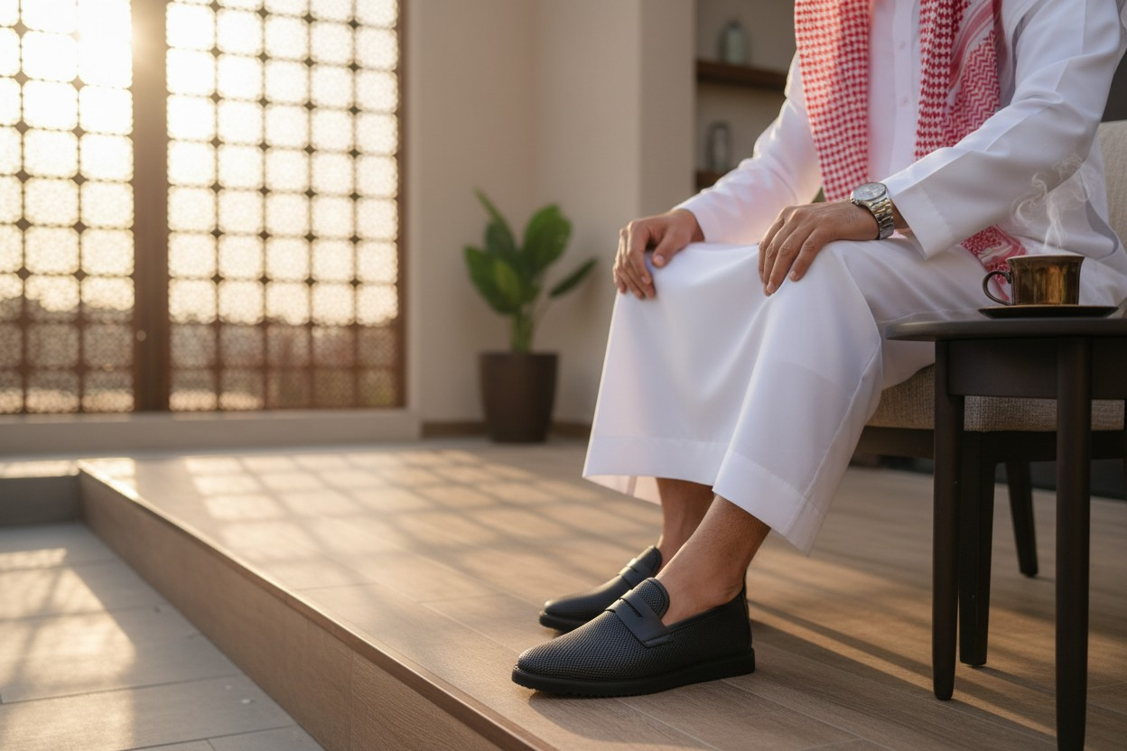 حذاء رجالي جلد طبيعي درجة أولىG-97