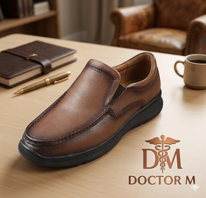 Men's Premium Genuine Leather Shoes with Rubber Sole