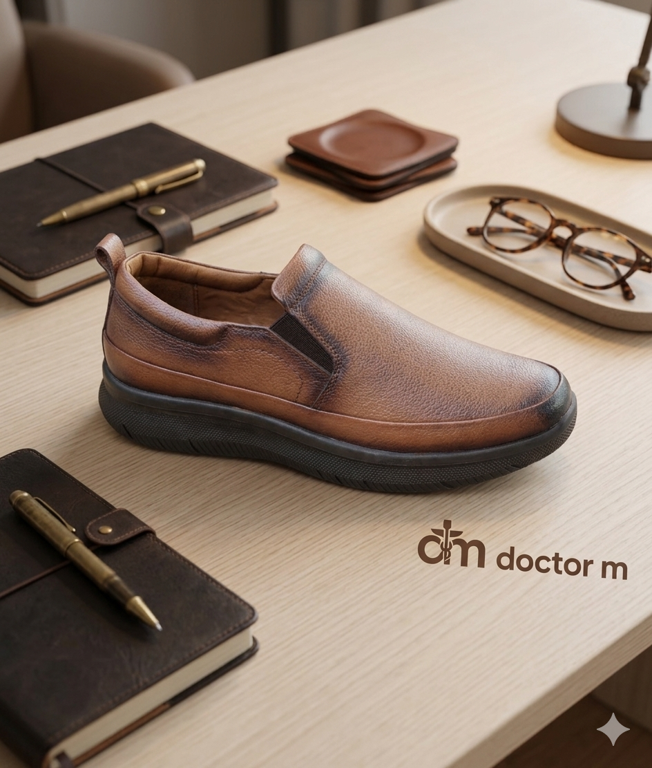 Elegant Leather Shoes with All-Day Comfort