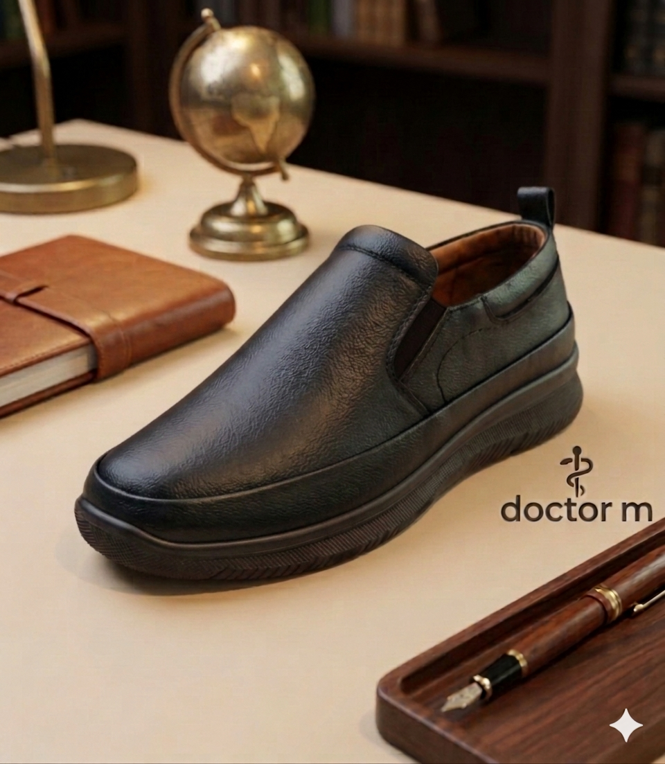 Elegant Leather Shoes with All-Day Comfort
