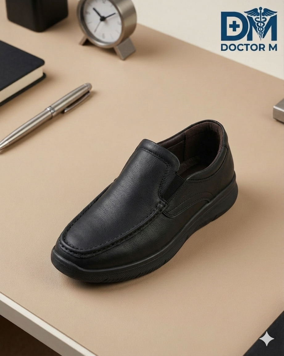 Men's Premium Genuine Leather Shoes with Rubber Sole