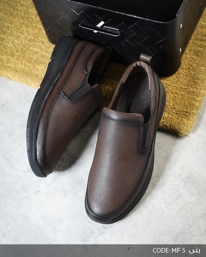 Elegant Leather Shoes with All-Day Comfort