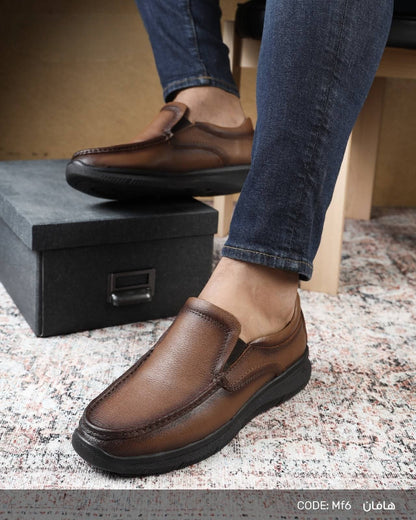 Men's Premium Genuine Leather Shoes with Rubber Sole