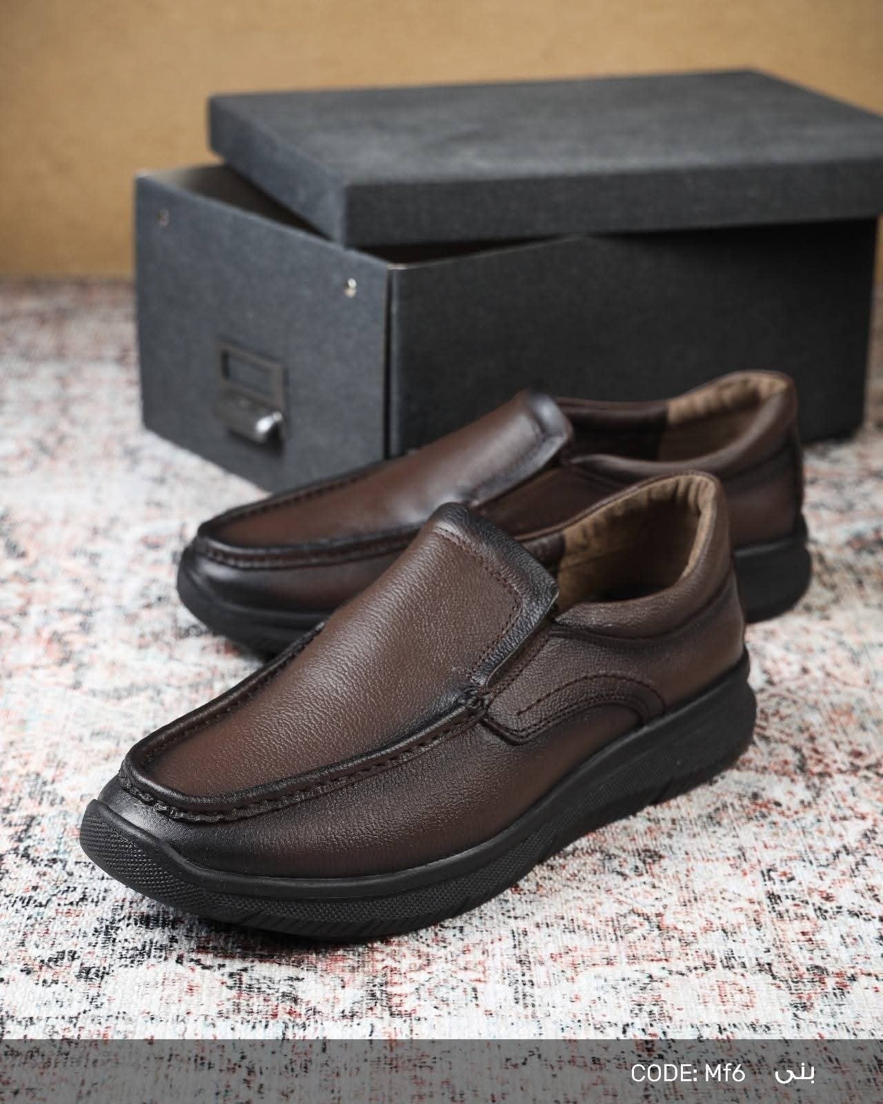 Men's Premium Genuine Leather Shoes with Rubber Sole