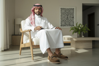 حذاء رجالي سبور شمواه جلد طبيعي درجة أولى207