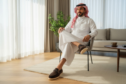 حذاء رجالي سبور شمواه جلد طبيعي درجة أولى207
