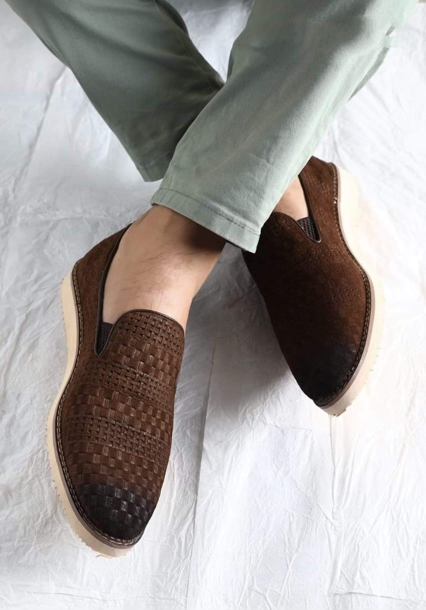 حذاء رجالي سبور شمواه جلد طبيعي درجة أولى309