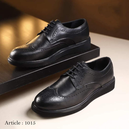 حذاء رجالي اكسفورد جلد طبيعي درجة أولى1015
