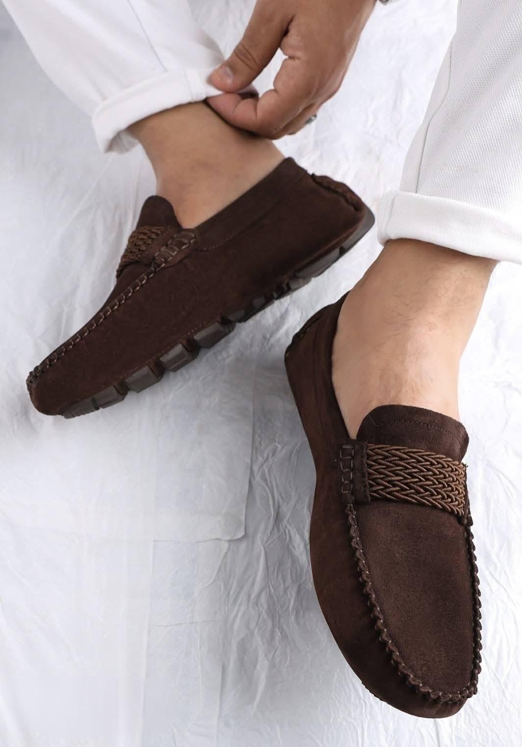 حذاء رجالي سبور شمواه جلد طبيعي درجة أولى400