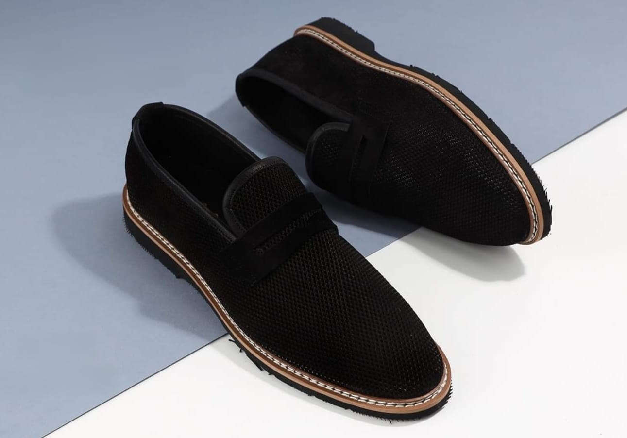 Luxury Suede Leather Shoes for Men – Orthopedic Support