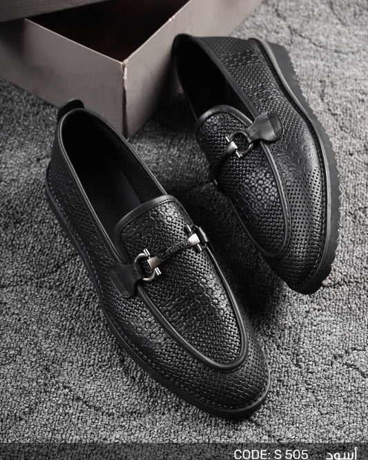 حذاء رجالي جلد طبيعي درجة أولىG-505