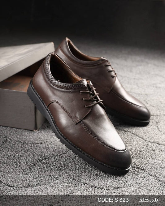حذاء رجالي جلد طبيعي درجة أولى323