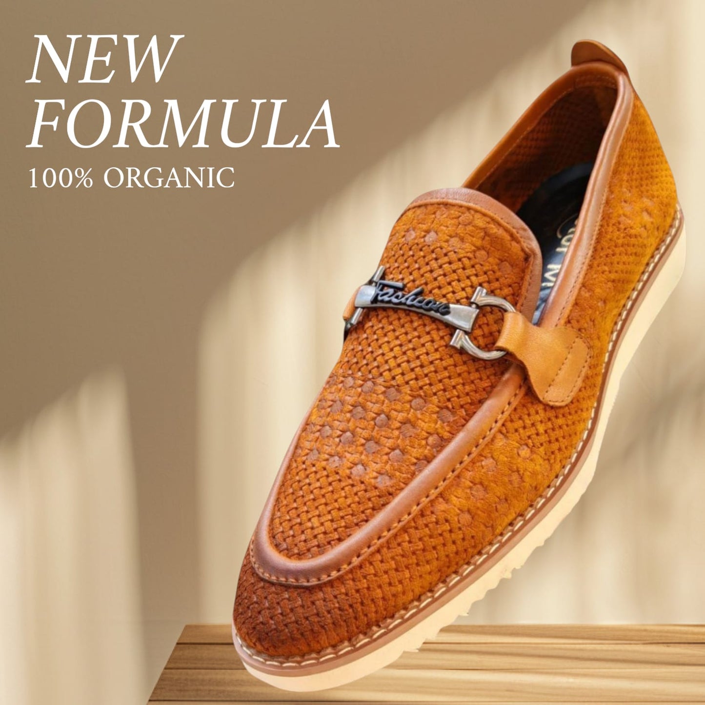 حذاء رجالي جلد طبيعي شمواه سبور505