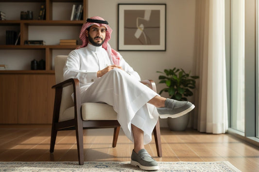 حذاء رجالي جلد طبيعي درجة أولى101sh