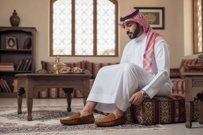 حذاء رجالي سبور شمواه جلد طبيعي درجة أولى403