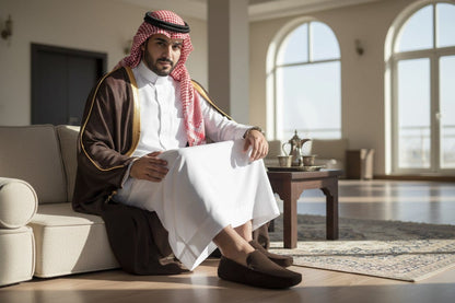 حذاء رجالي سبور شمواه جلد طبيعي درجة أولى403