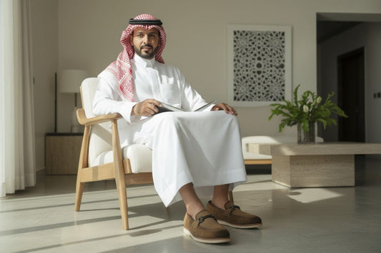 حذاء رجالي سبور شمواه جلد طبيعي درجة أولى207