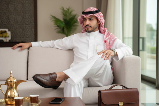 حذاء رجالي جلد طبيعي درجة أولى508_G