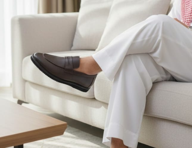 Classic Men’s Genuine Leather Shoes – All-Day Comfort