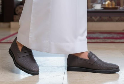 حذاء رجالي جلد طبيعي درجة أولىG-97