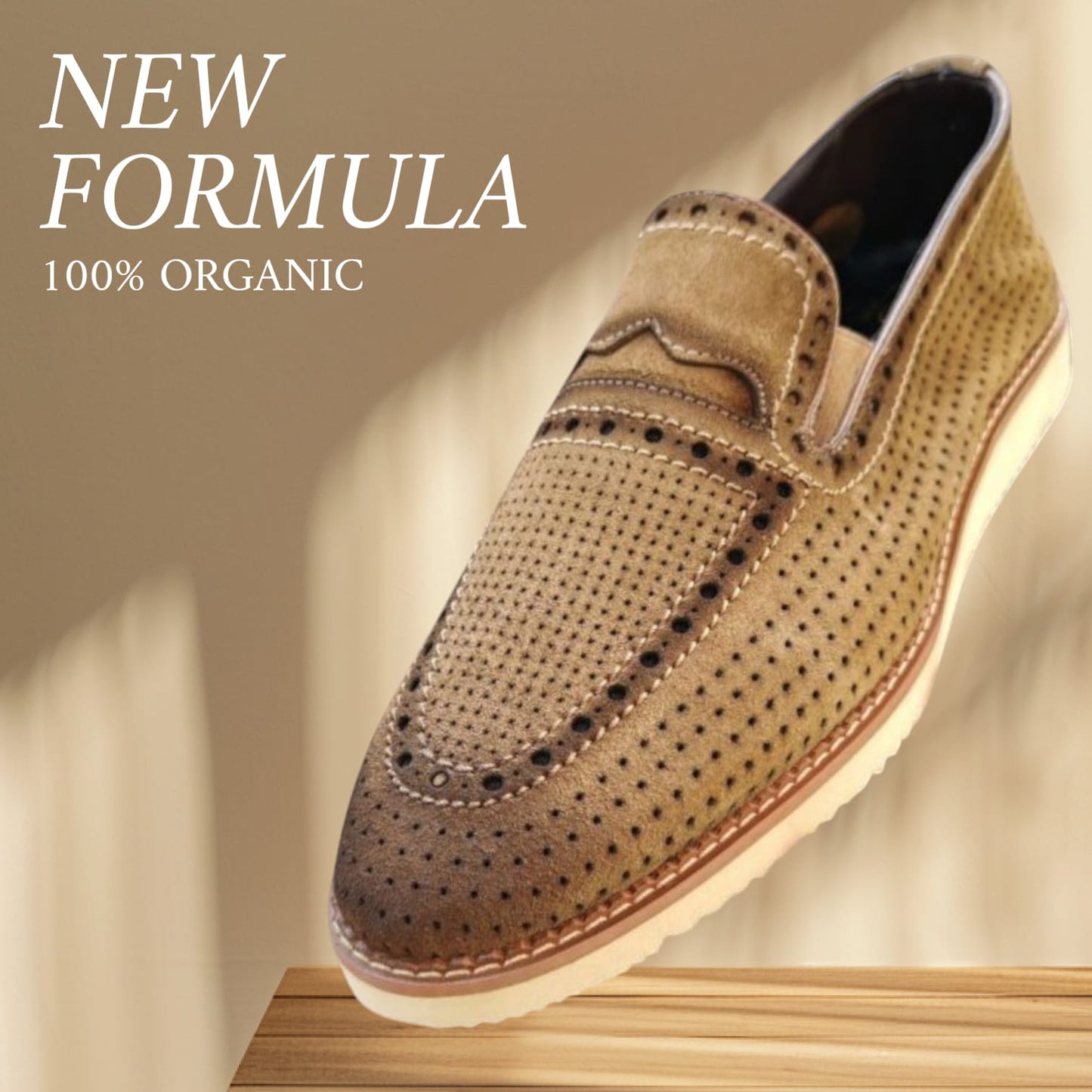 حذاء رجالي جلد طبيعي شمواه سبور508