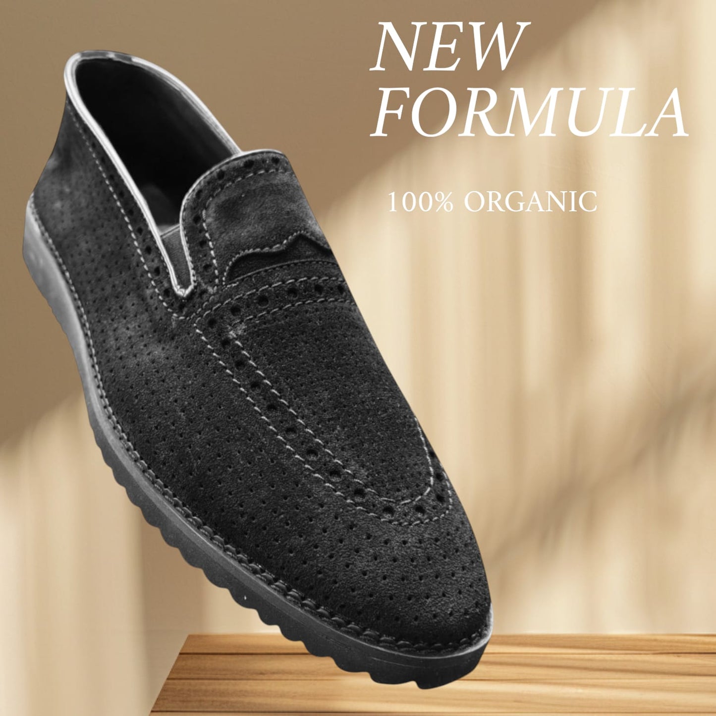 حذاء رجالي جلد طبيعي شمواه سبور508