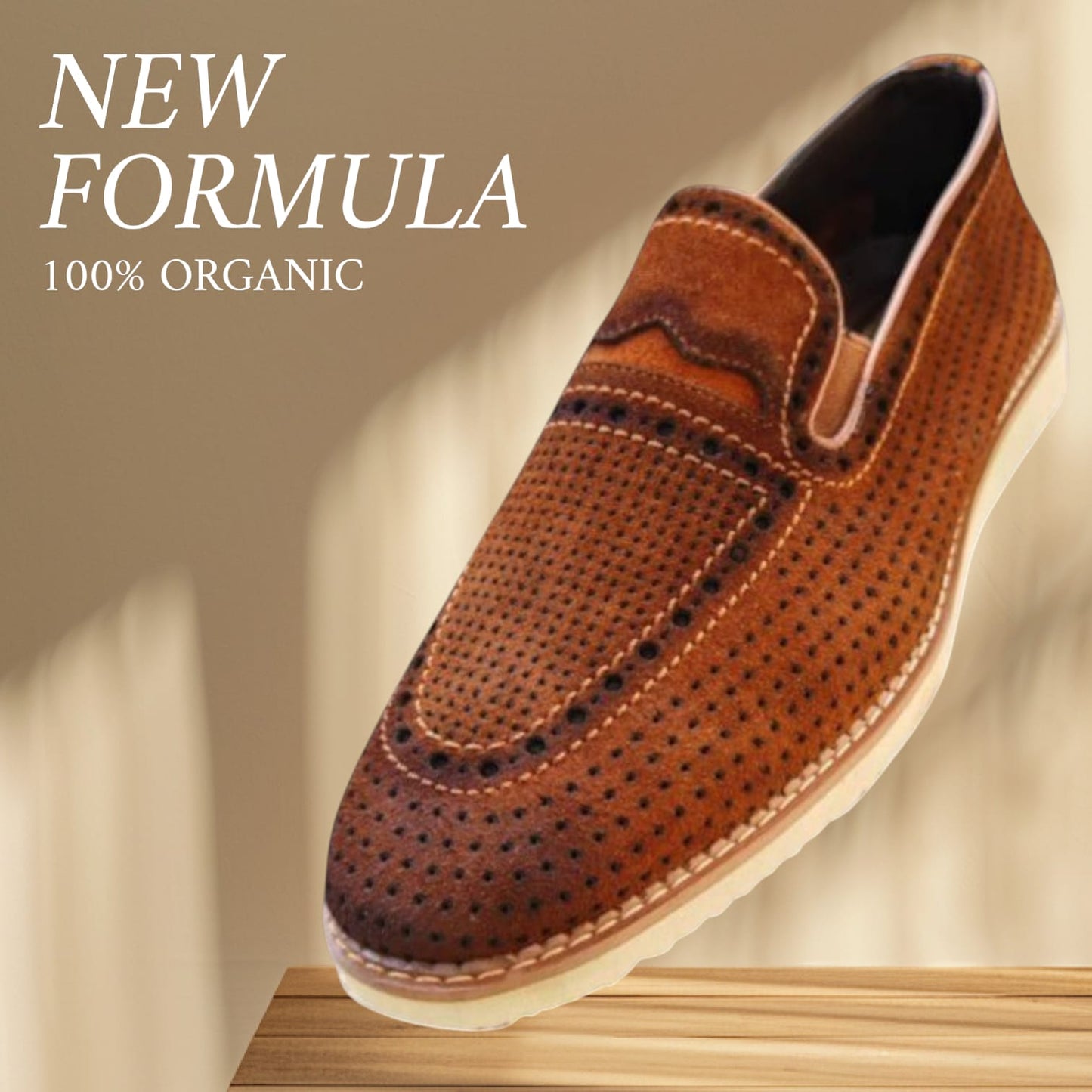 حذاء رجالي جلد طبيعي شمواه سبور508